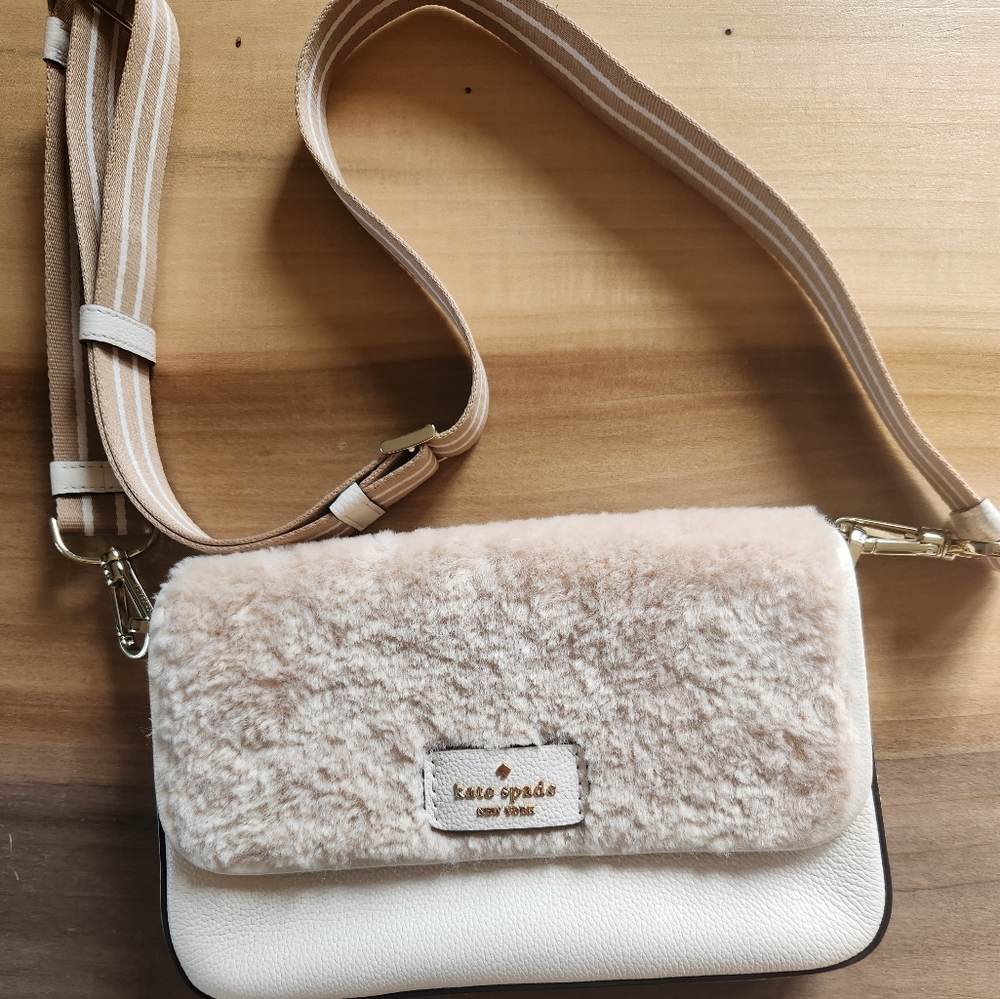 Kate Spade Cream and Tan Women's Bag